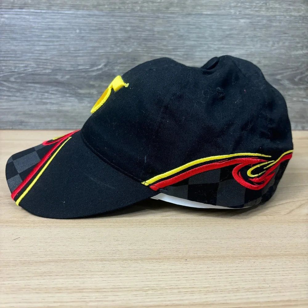 Vintage Nascar‎ Hat Cap Strap Back Black Mark Martin Kellogs Racing
